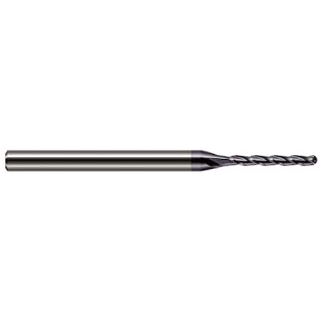 Harvey Tool Miniature End Mill - Ball - Long Flute 861415-C3
